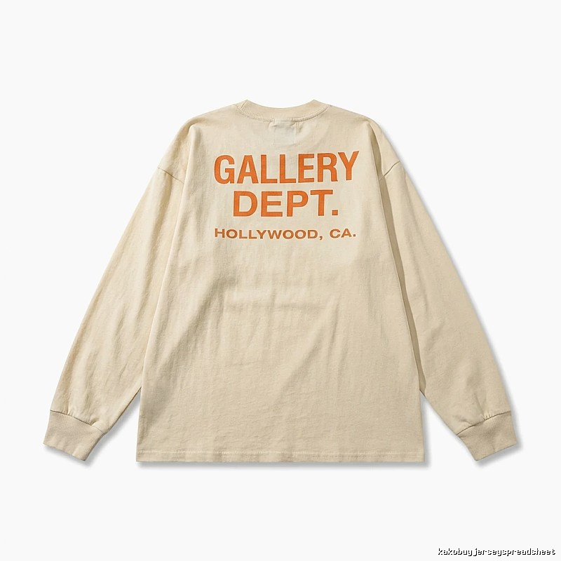 Gallery Dept retro-style beige long-sleeve