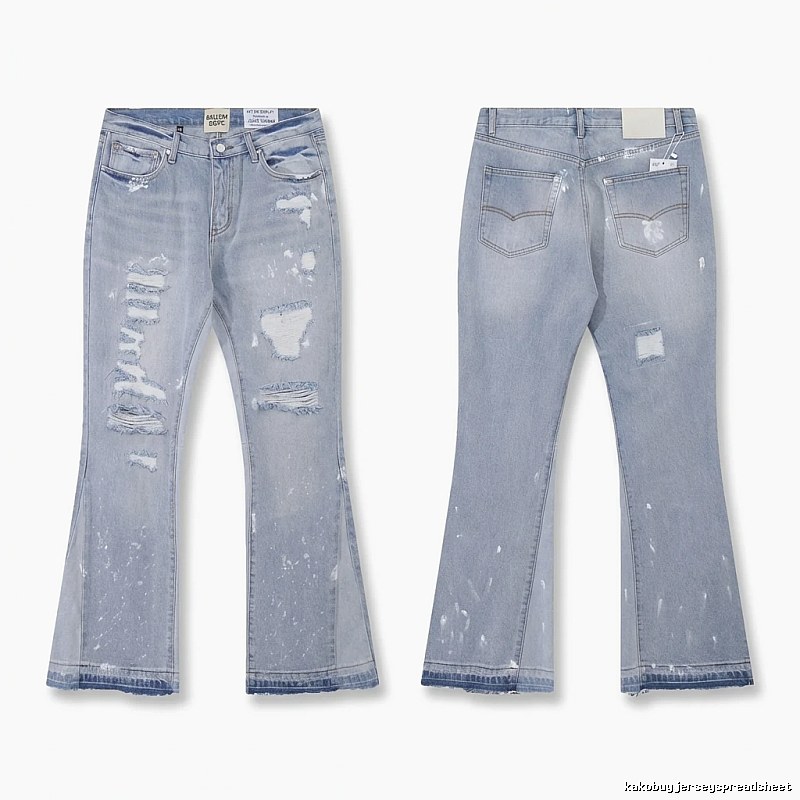 Gallery Dept Ripped Trendy Light Blue Jeans