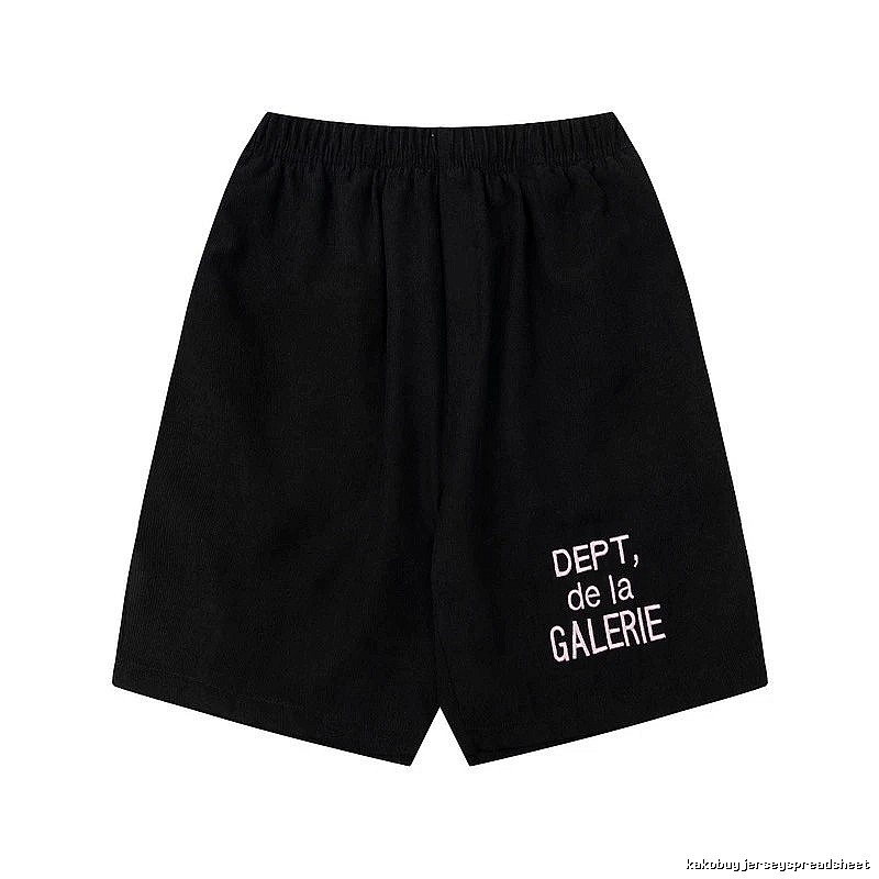 Gallery Dept Trendy Style Black Shorts