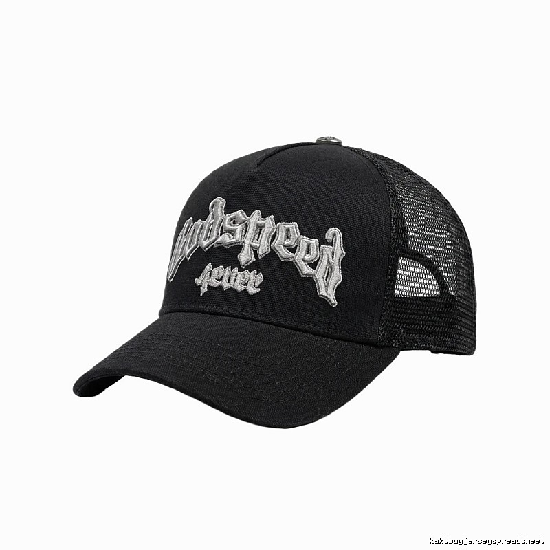Godspeed retro-style black hat