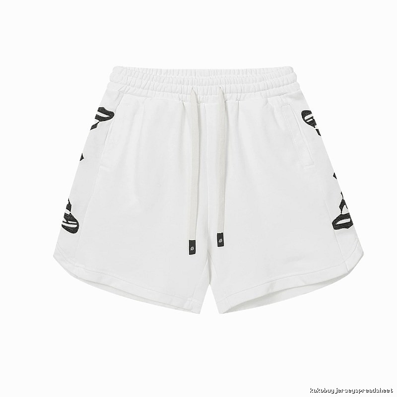 Godspeed Rhinestone Street Style White Shorts