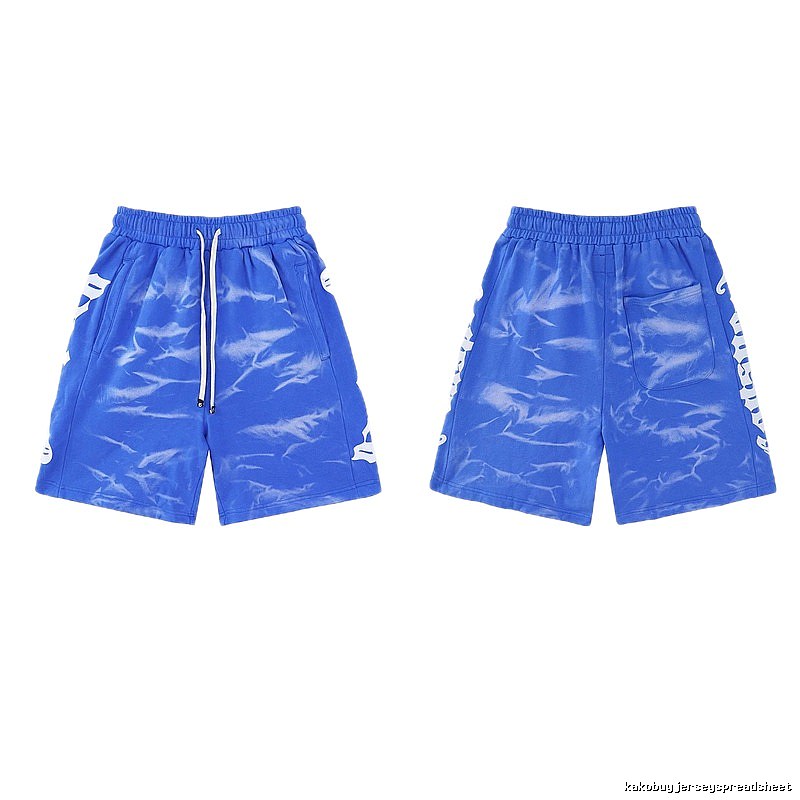 Godspeed Tie-dye Street Style Blue Shorts