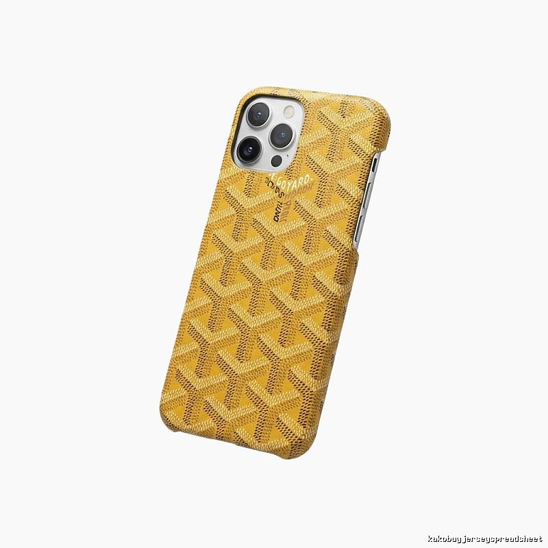 Goya classic yellow iPhone case