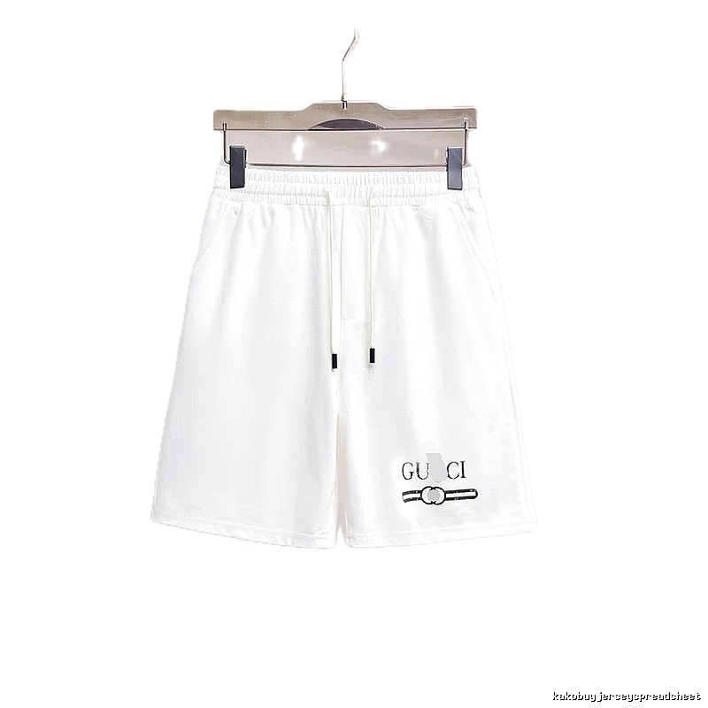 Gucci Letter Print Casual Style White Shorts