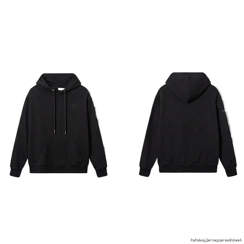 Gucci minimalist style black hoodie