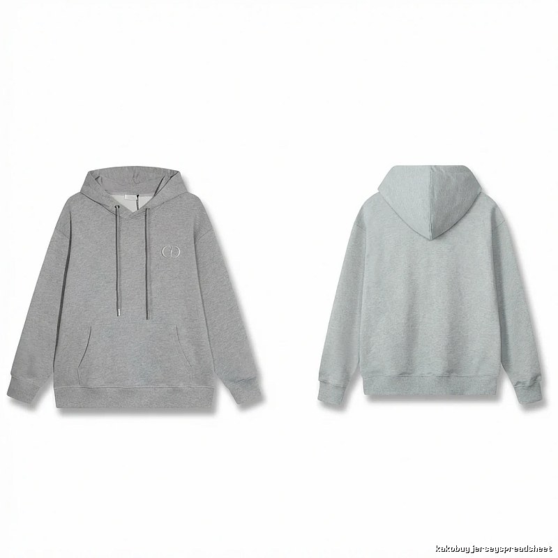 Gucci minimalist style grey hoodie