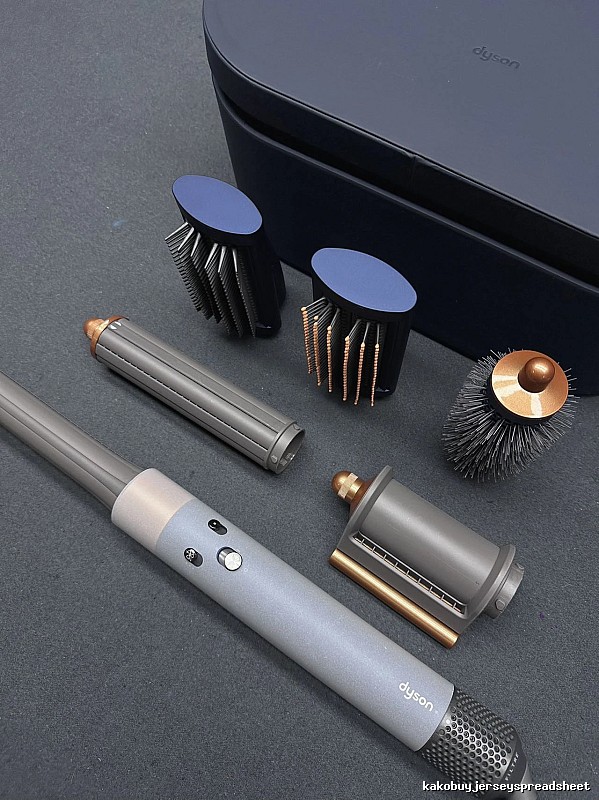 Hair Styler by Dyson with White Multi-attachment Styling Tool Set