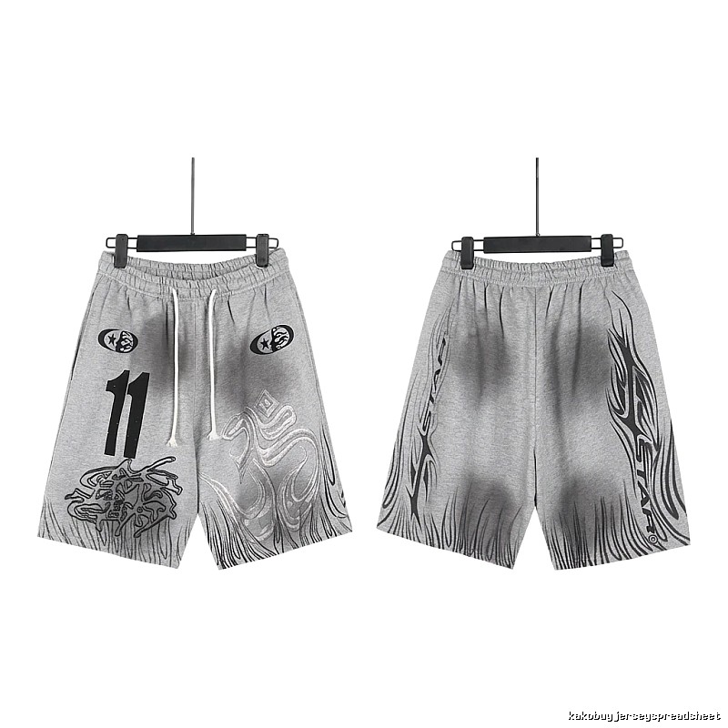 Hellstar dark style gray shorts