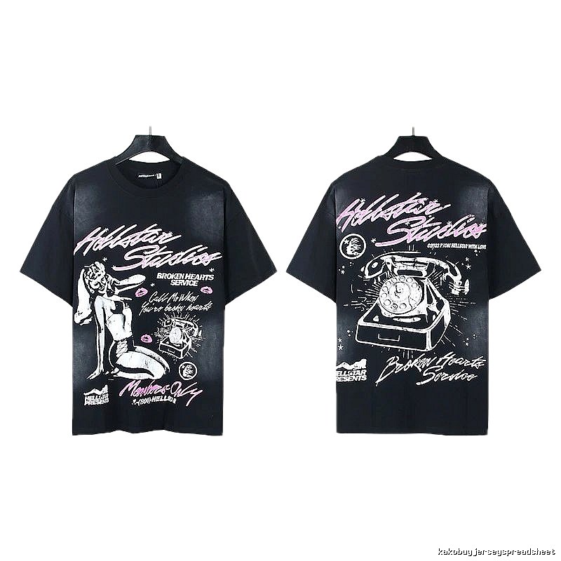 Hellstar Heartbreak Series Graffiti Style Black T-Shirt