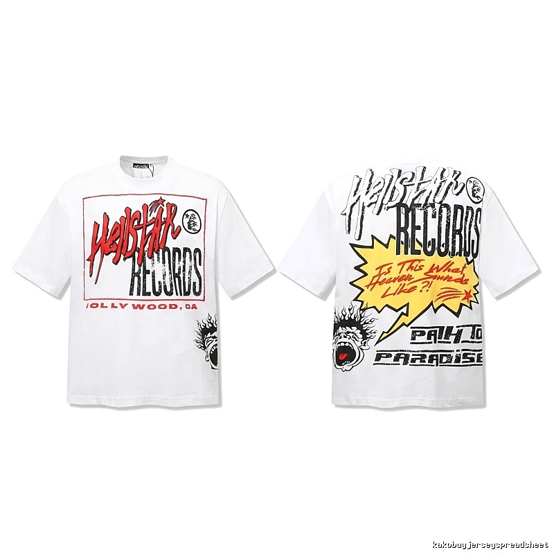 Hellstar Records Trendy and Cool Style White T-shirt