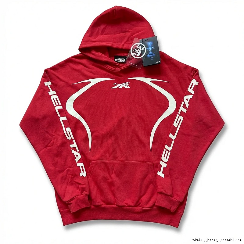 Hellstar Trendy and Cool Style Red Sweatshirt