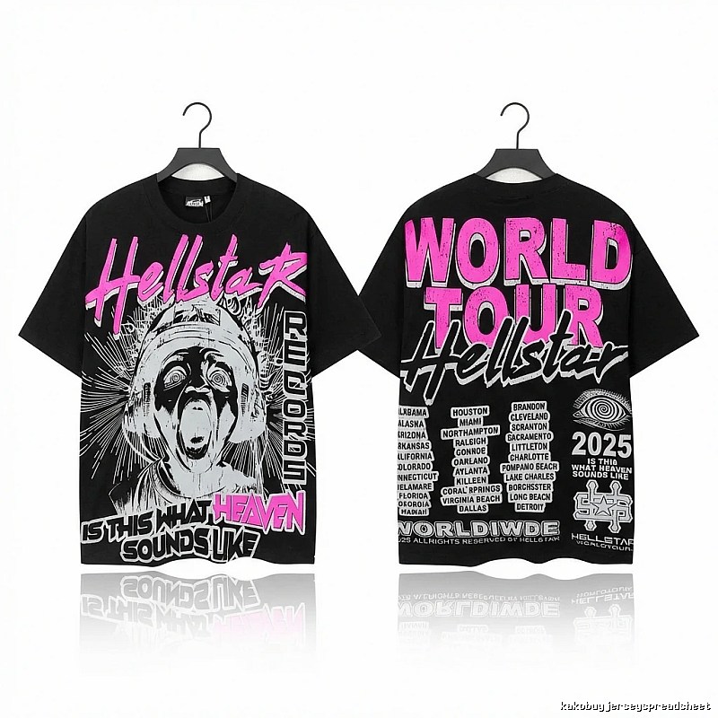 Hellstar World Tour Dark Style T-shirt