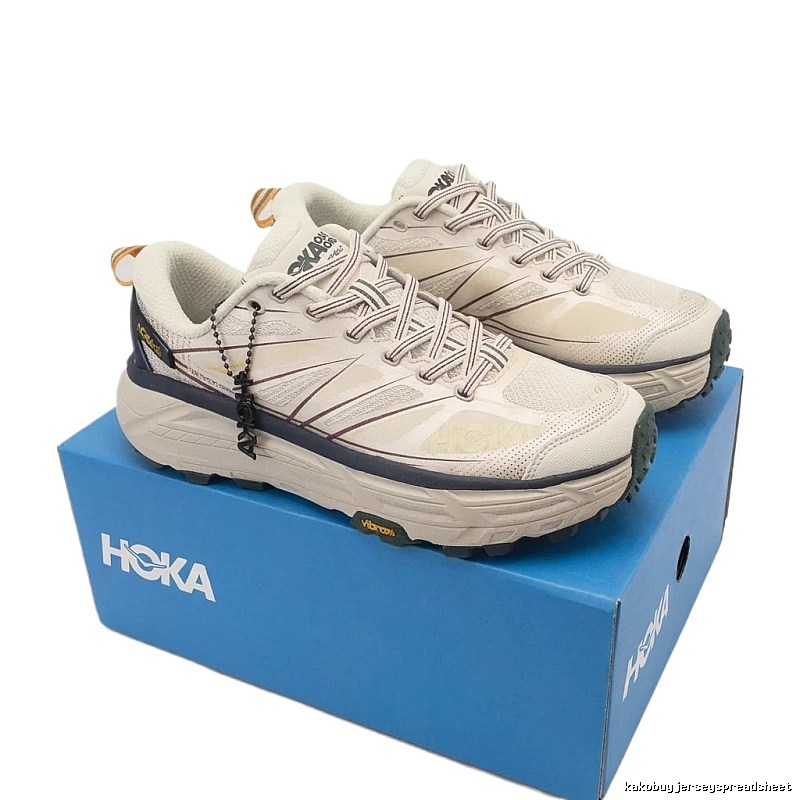 HOKA Kaha Series Outdoor Style Beige Shoes