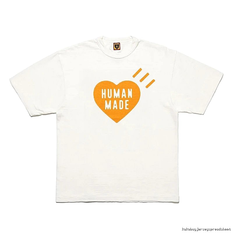 Human Made Compact Heart logo T-shirt Black Green Human for Smart Casual Looks