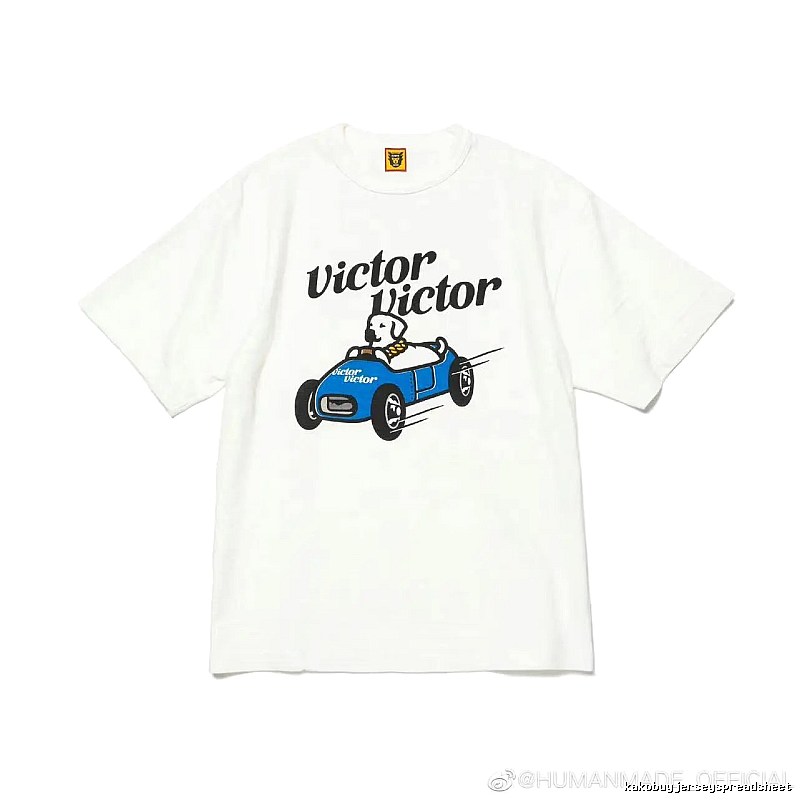 HUMAN MADE Racing Puppy Vintage White T-Shirt