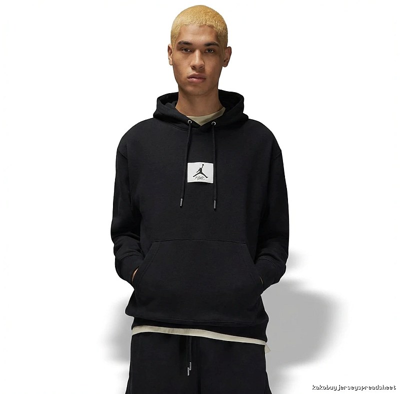 Jordan basic black hoodie
