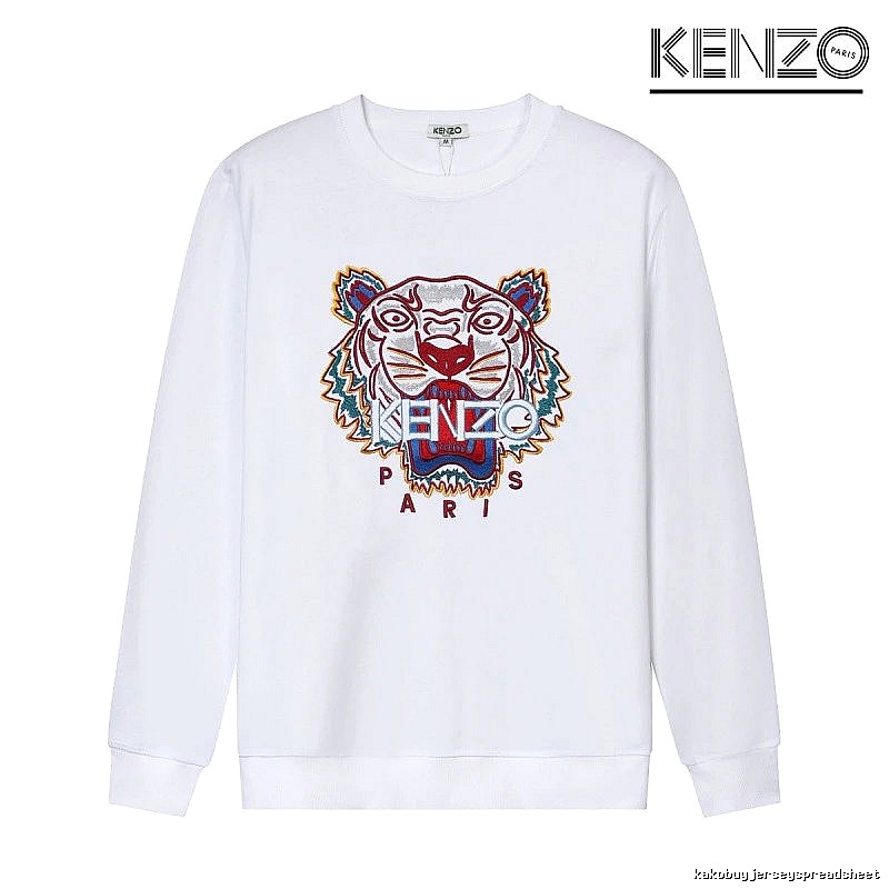 Kenzo Style Kc18 Tiger SweatShirt Clean Finish Graphic