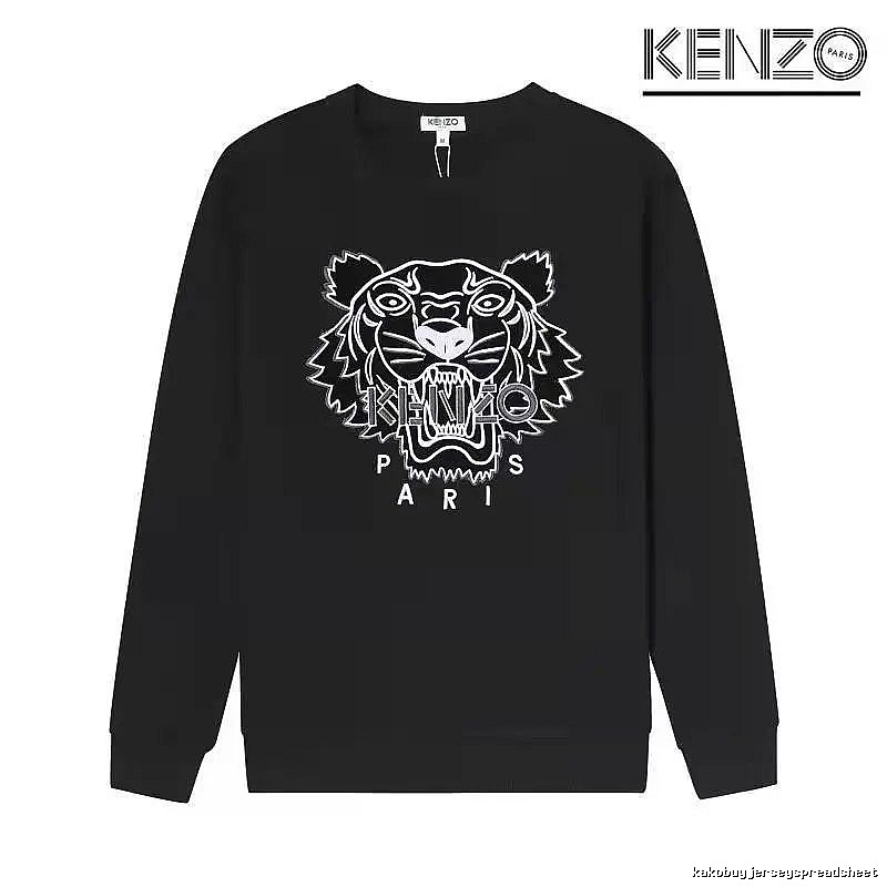 Kenzo Style Kc25 Tiger SweatShirt Minimal Look Graphic