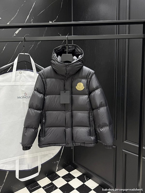 Kids Puffer Jacket in Gray by Moncler