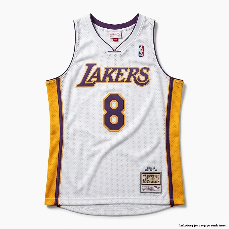 Kobe Lakers retro-style jerseys