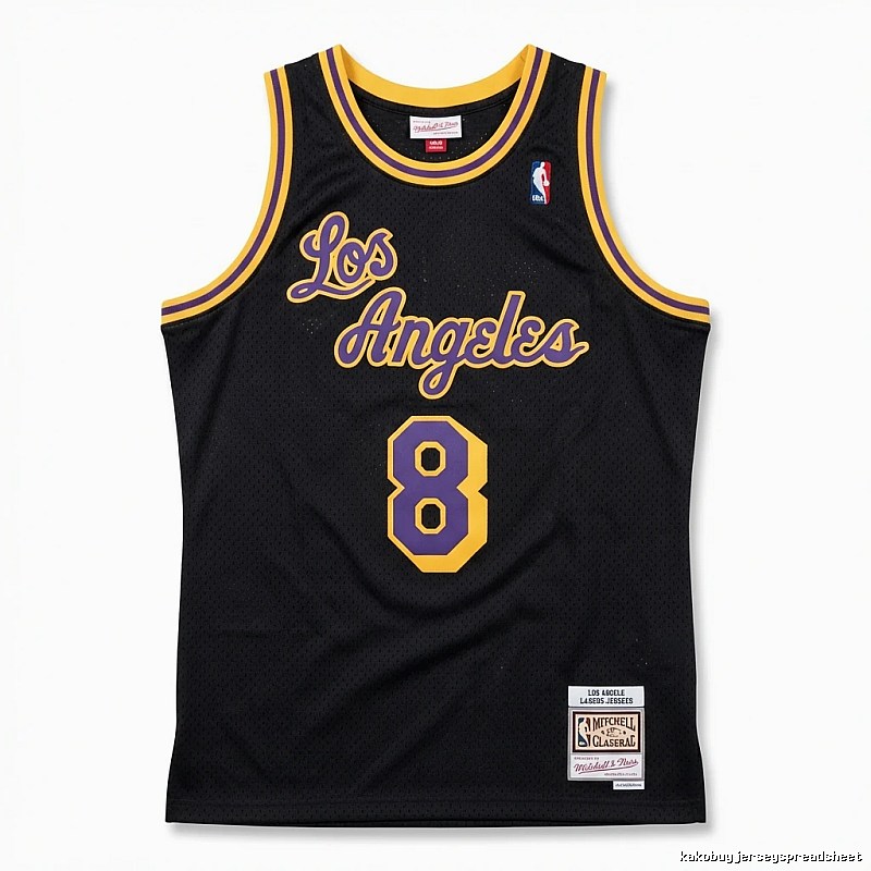 Kobe Lakers retro-style jerseys