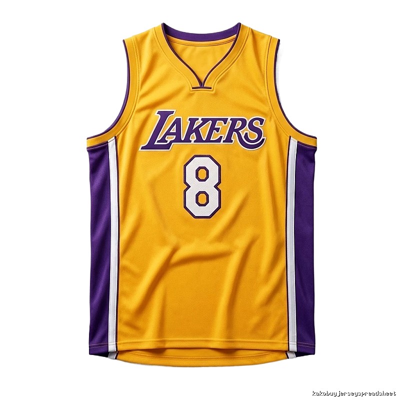 Kobe Lakers retro yellow jersey