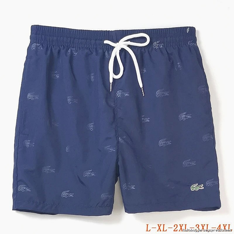 Lacoste Casual Swim shorts Navy Drawstring Subtle for Streetwear Looks