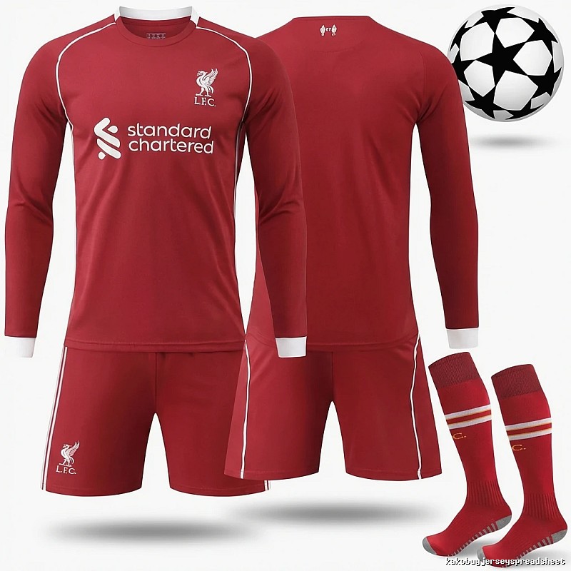 LFC red football sportswear