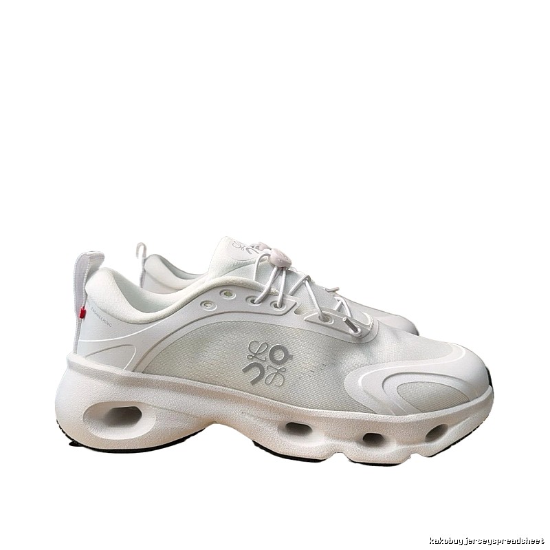 LOEWE white casual sports shoes