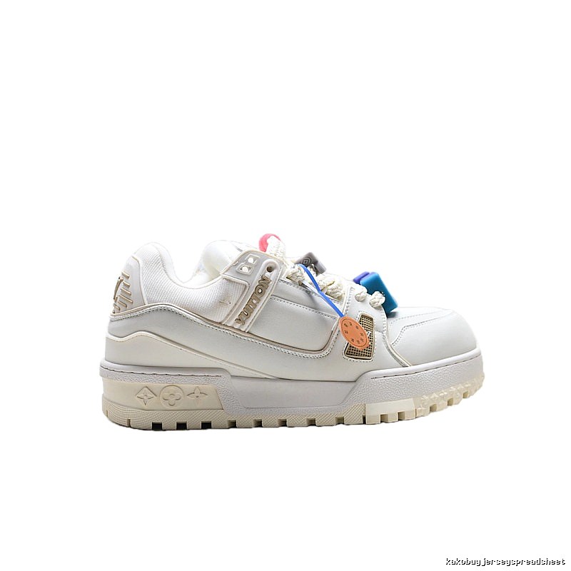 Louis Vuitton LV Trainer casual white shoes