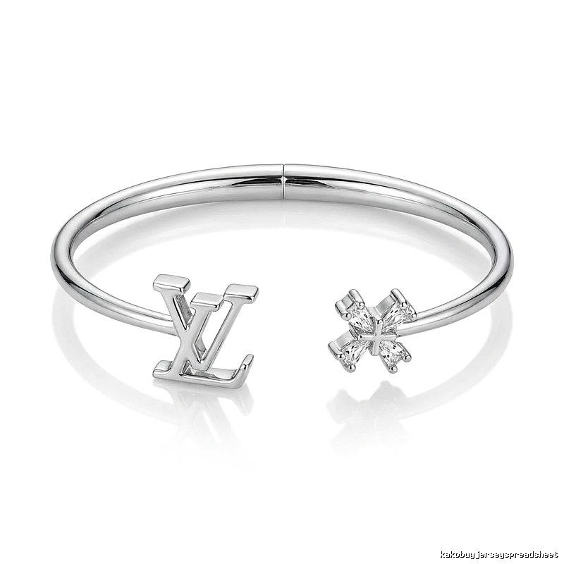 Louis Vuitton Silver Fashion Bracelet