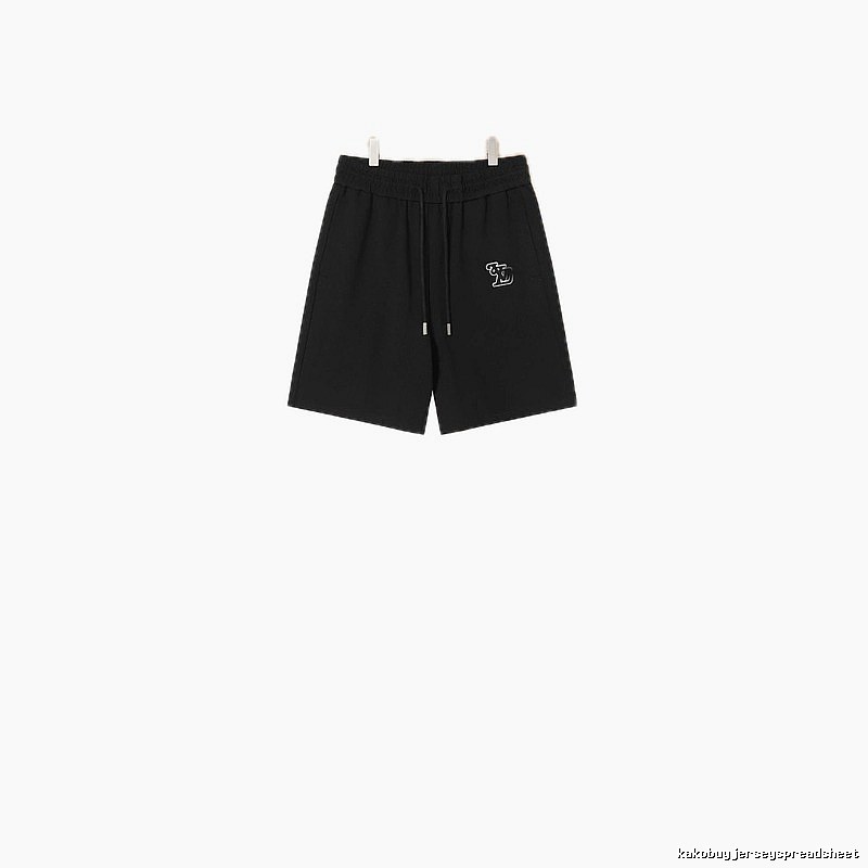 LV casual style black shorts