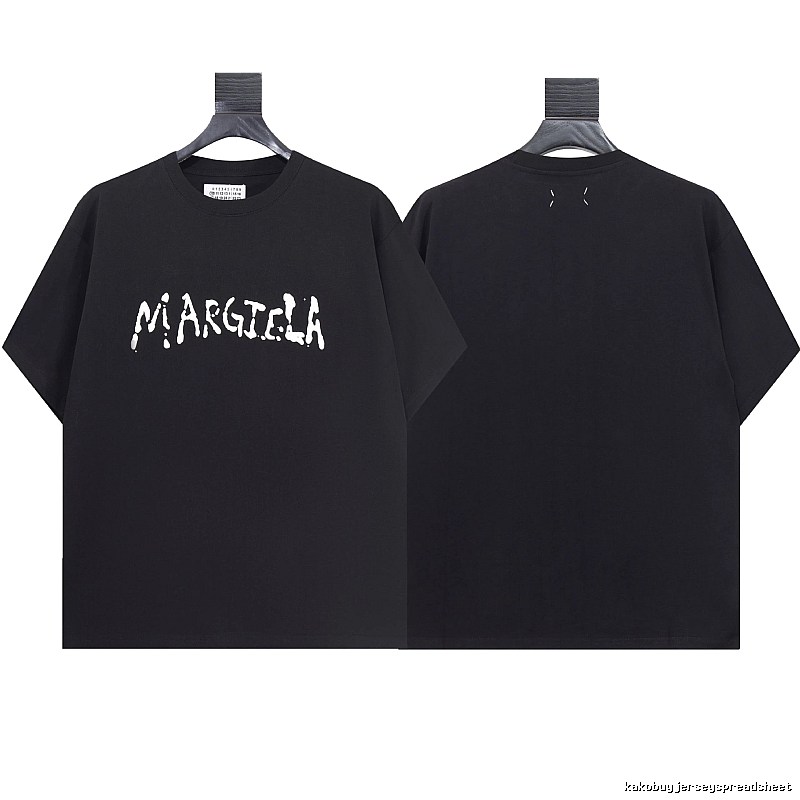 Maison Margiela Graffiti High Street Black Short-sleeve T-shirt