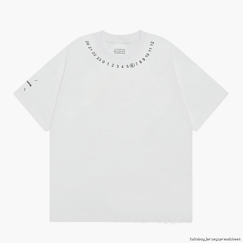 Maison Margiela MM6 High Street Style White T-Shirt