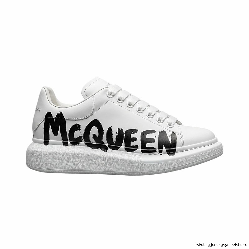 McQueen - printed casual - style white shoes