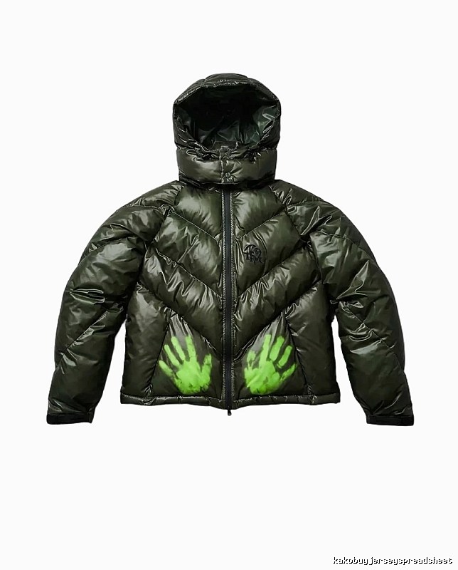 Mertra trendy brand luminous green down jacket