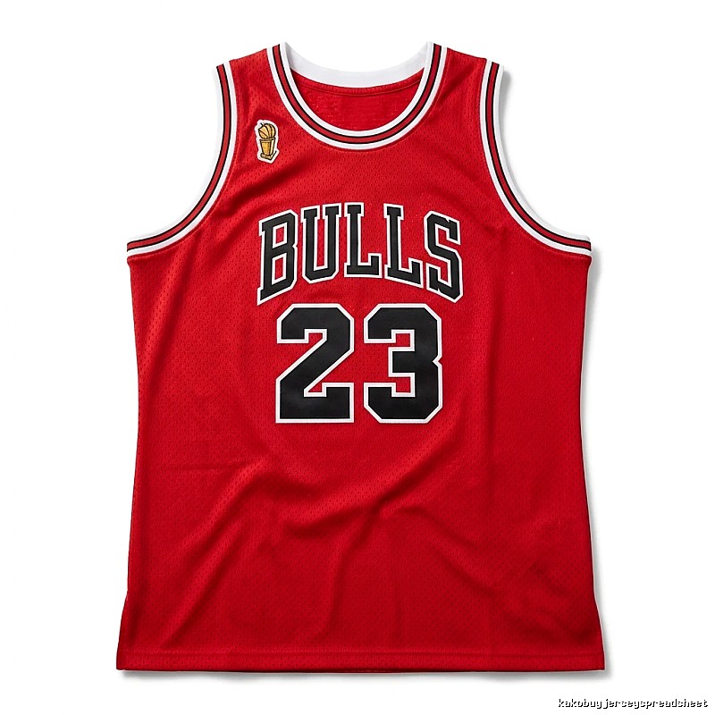 Michael Jordan retro red jersey