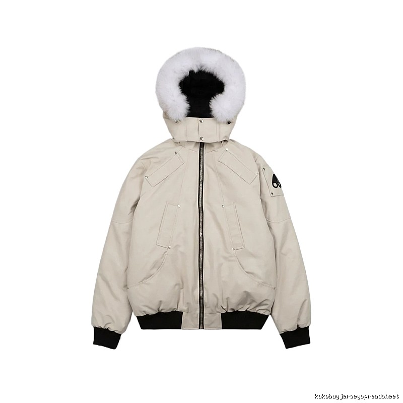 Michael Kors parka down jacket in off-white