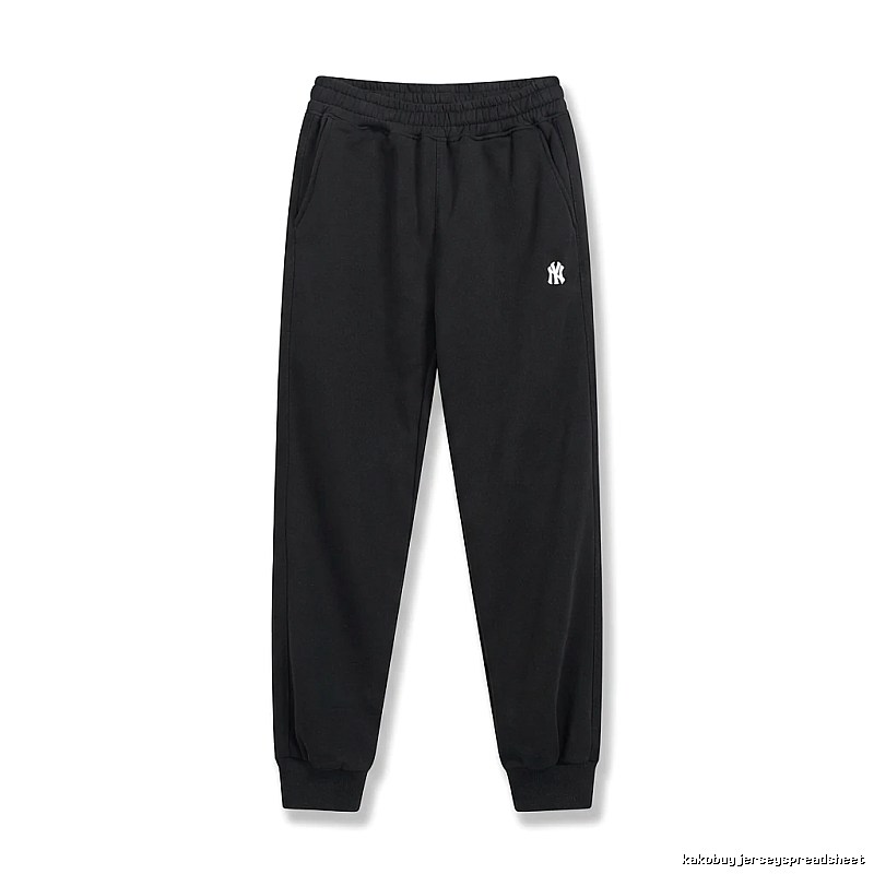 MLB basic casual black sweatpants