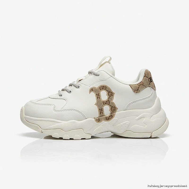 MLB casual style white sports shoes