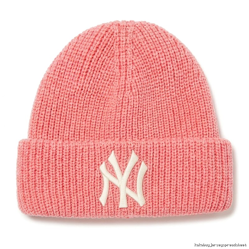 MLB classic simple style pink hat