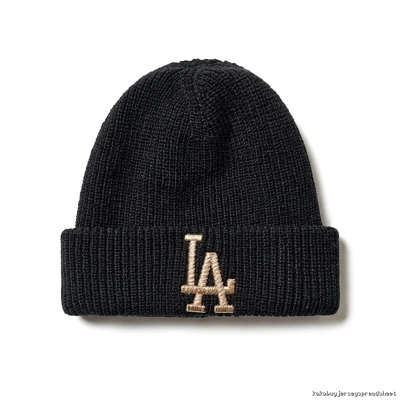 MLB LA Series Black Knitted Hat