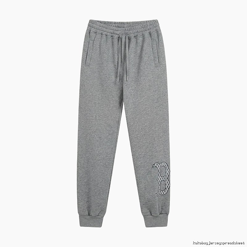 MLB series casual gray sweatpants