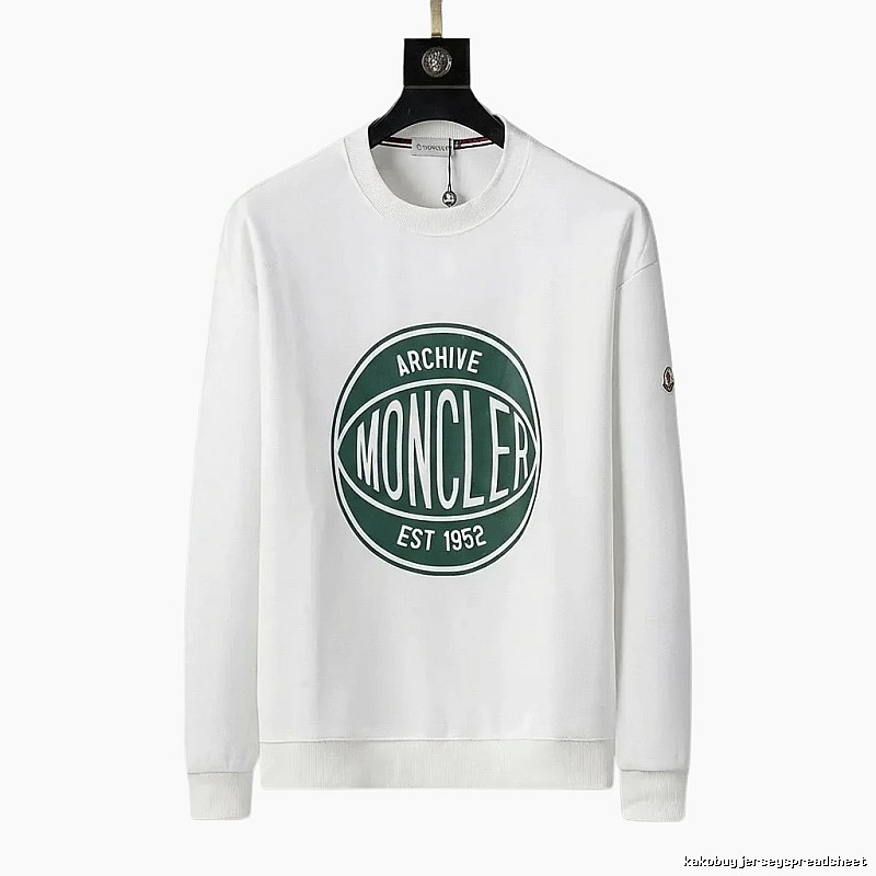 Moncler Archive Retro White Sweatshirt