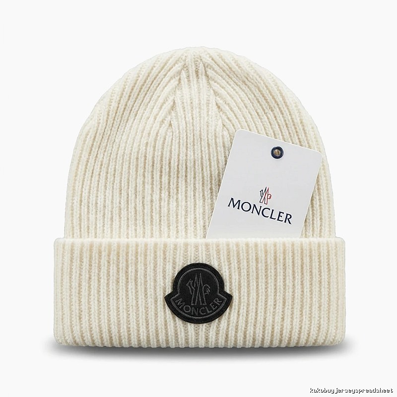 Moncler basic model simple off-white hat