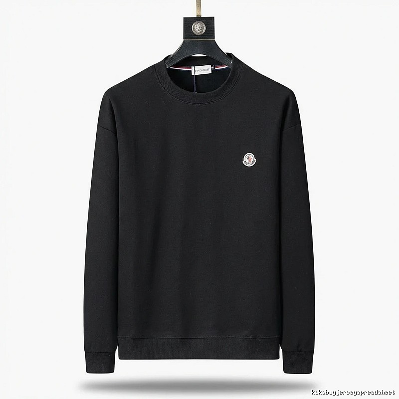 Moncler classic simple black sweatshirt