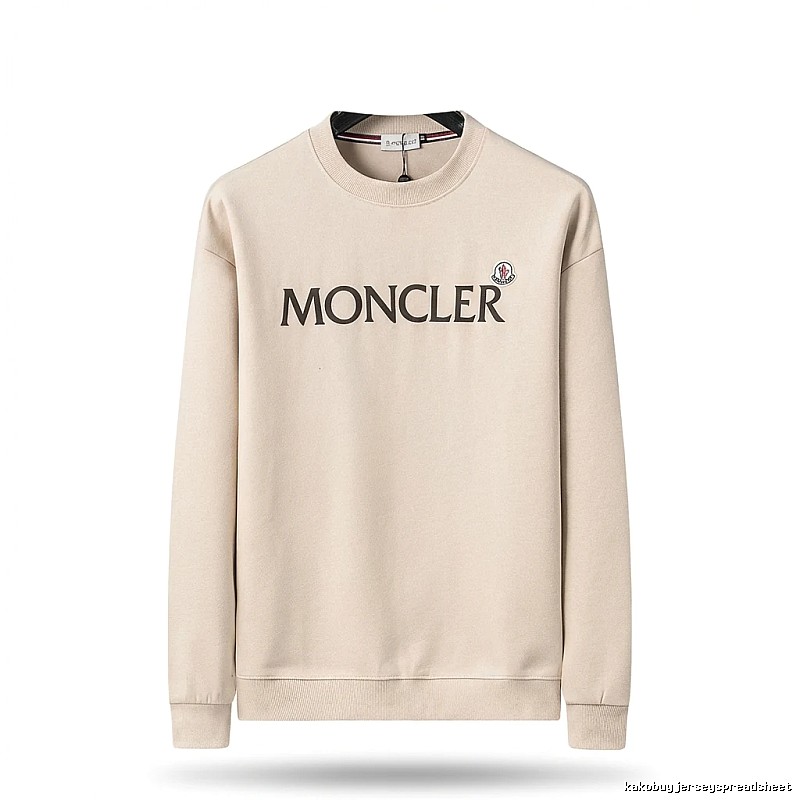 Moncler minimalist beige sweatshirt