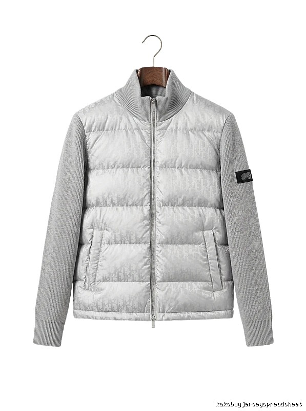 Moncler Silver Grey Trendy and Cool Down Jacket