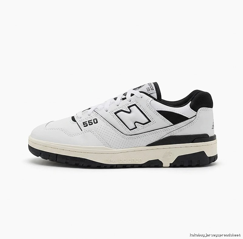 New Balance 550 Retro Style White Shoes