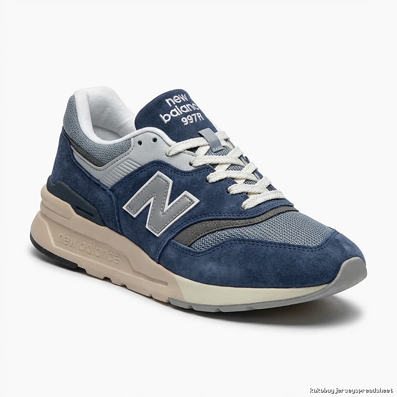 New Balance 997R Retro Blue-Gray Athletic Shoes